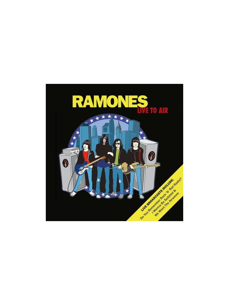 RAMONES - Live To Air * LP *