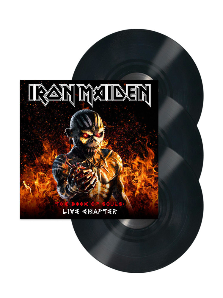 IRON MAIDEN - The Book Of Souls: Chapter Live * 3xLP *