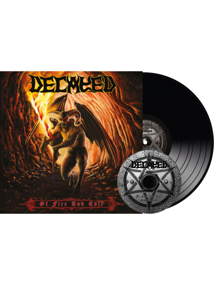DECAYED - Of Fire And Evil * LP *