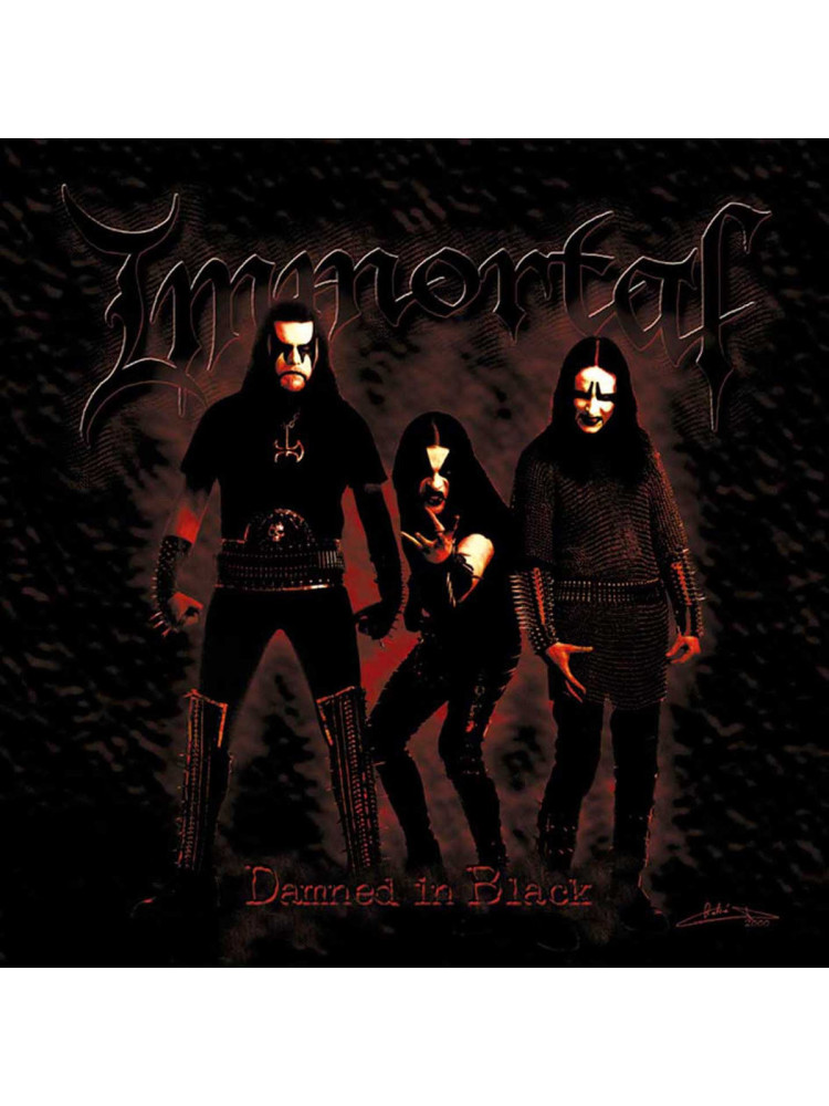 IMMORTAL - Damned In Black * LP *