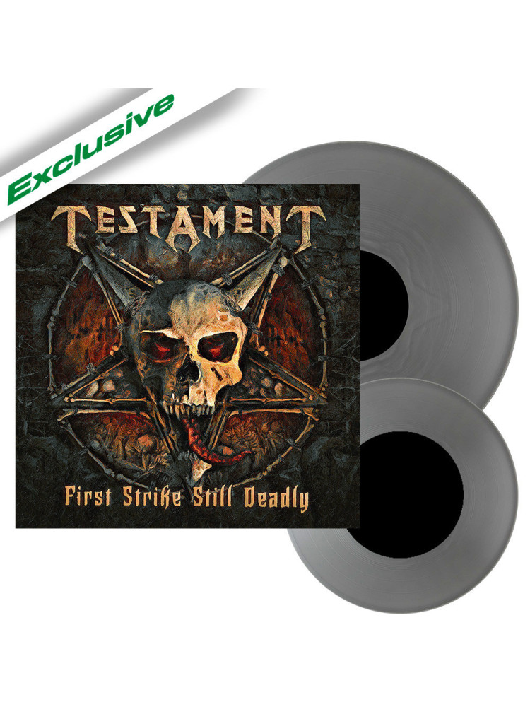 TESTAMENT - First Strike Still Deadly * LP+7'' *