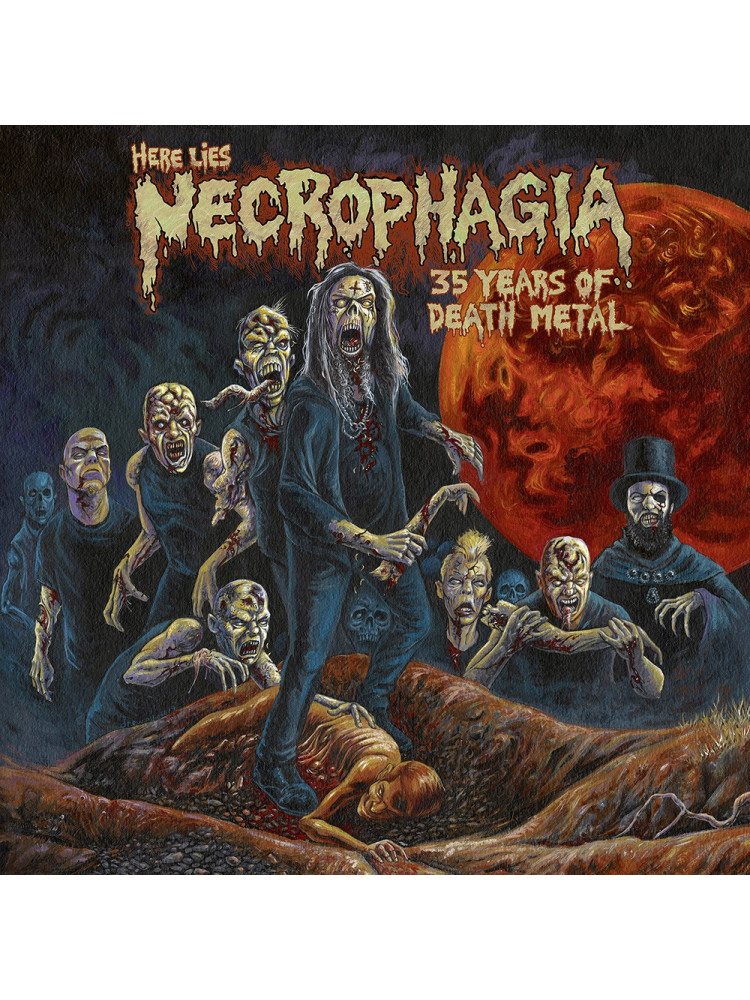 NECROPHAGIA - Here Lies Necrophagia * CD *