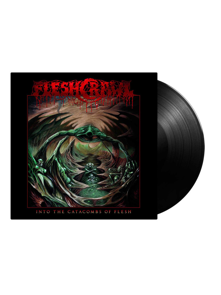 FLESHCRAWL - Into the Catacombs of Death * LP *