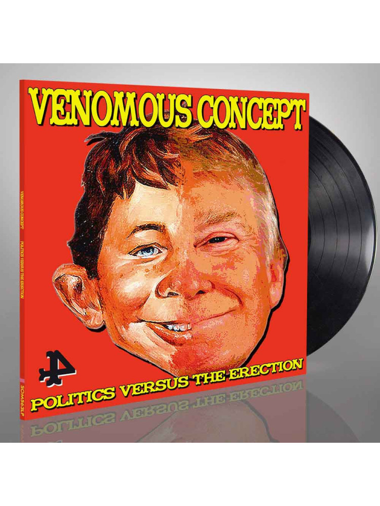 VENOMOUS CONCEPT - Politics Versus The Erection * LP *