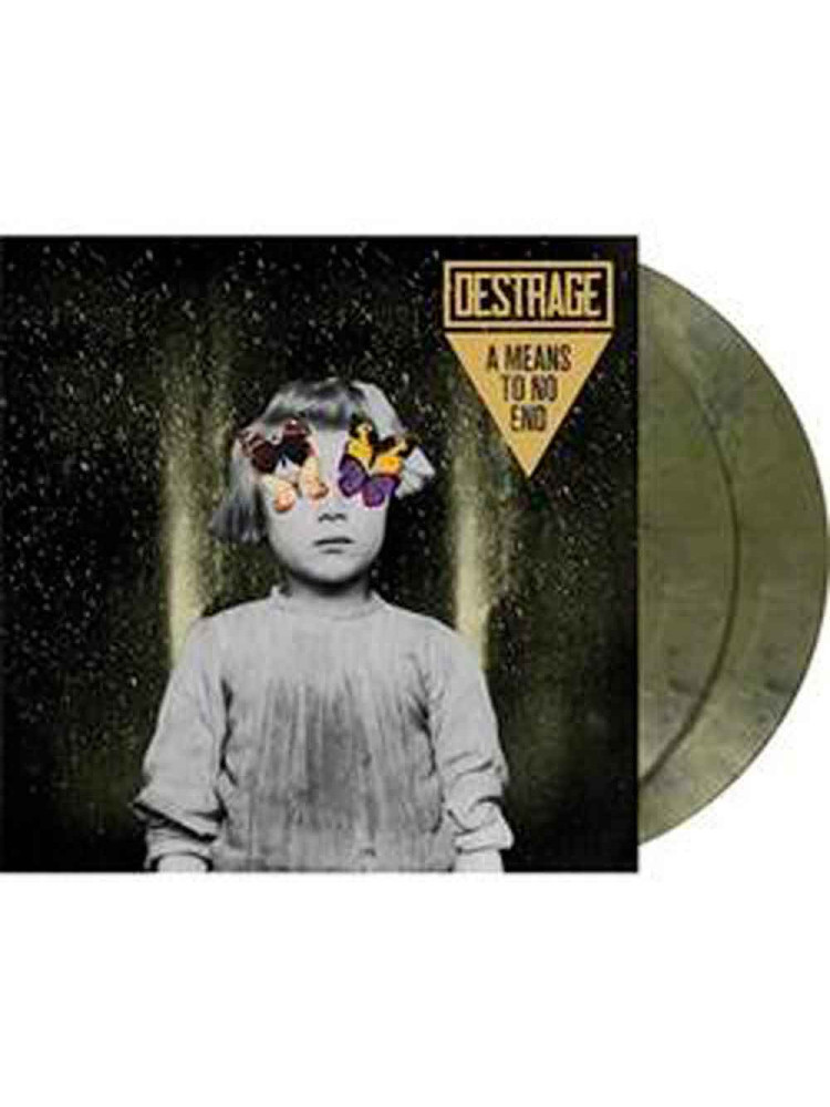 DESTRAGE - A Means To No End * 2xLP Ltd OLIVE *