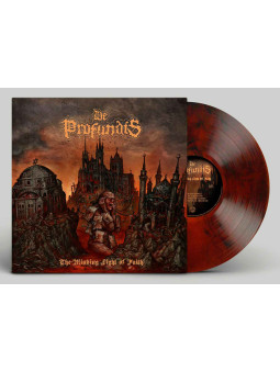 DE PROFUNDIS - The Blinding Light Of Faith * LP RED BLACK *