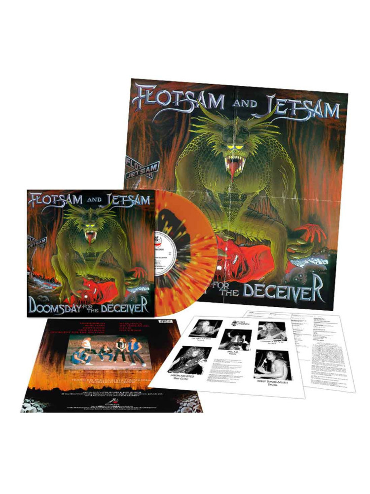 FLOTSAM AND JETSAM - Doomsday For The Deceiver * LP Ltd *