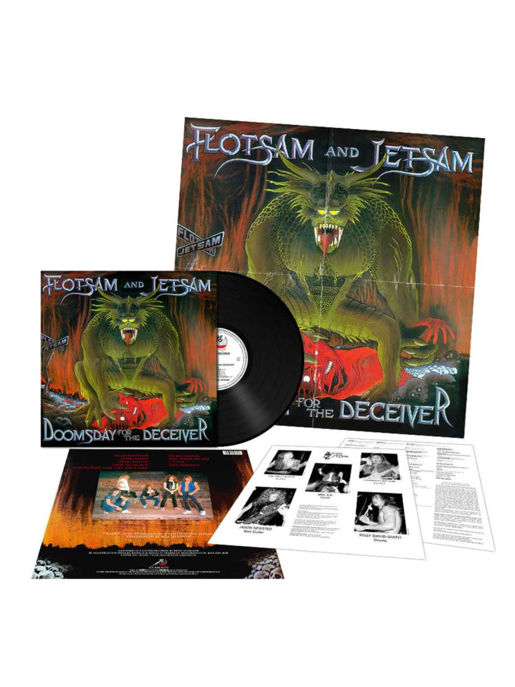 FLOTSAM AND JETSAM - Doomsday For The Deceiver * LP *