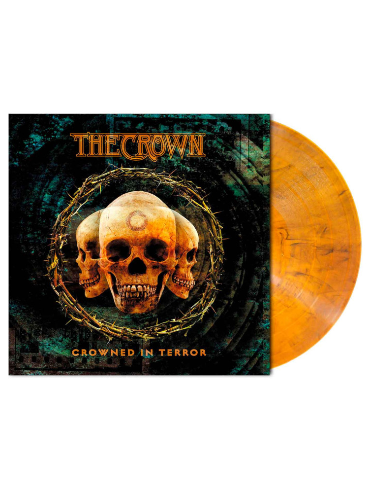 THE CROWN - Crowned In Terror * LP AMBER *