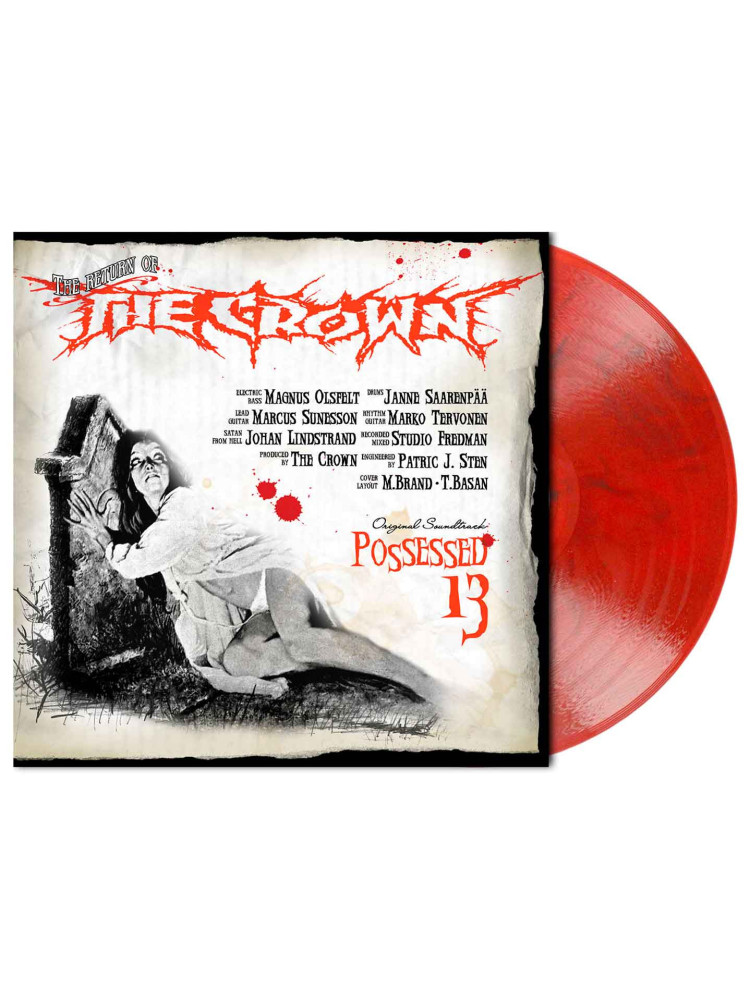 THE CROWN - Possessed 13 * LP RED/BLACK *