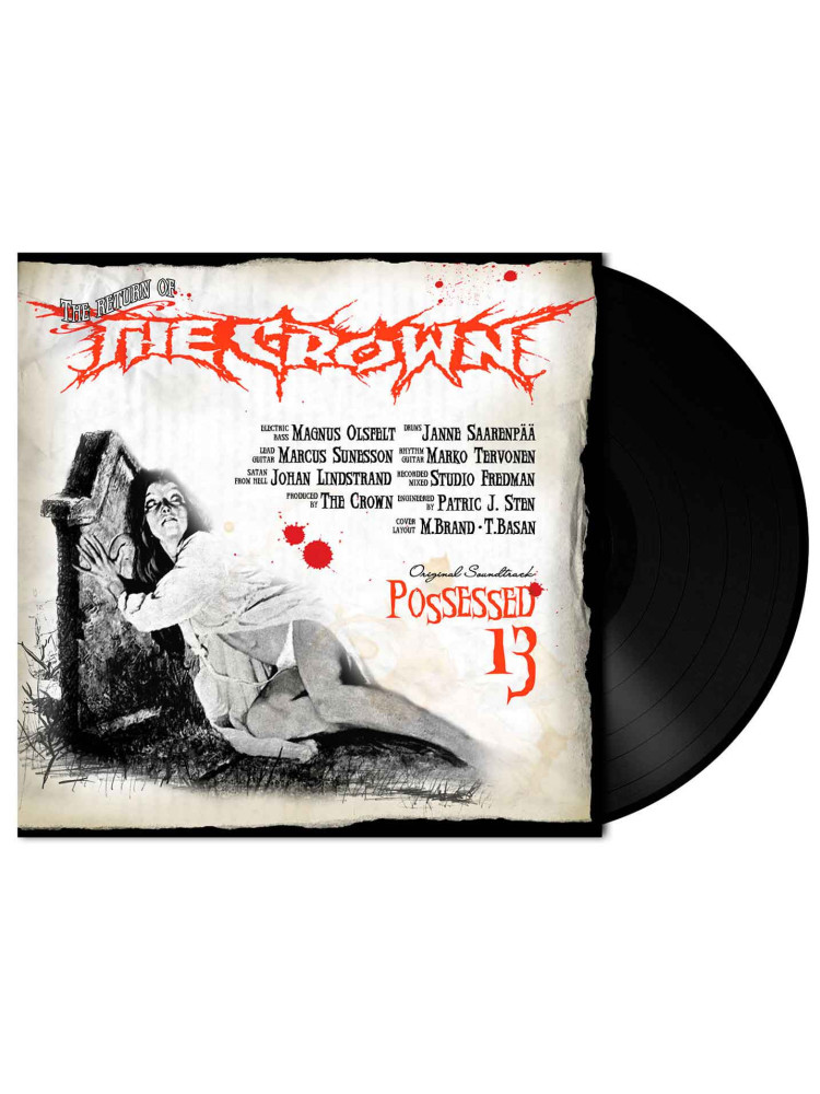 THE CROWN - Possessed 13 * LP *
