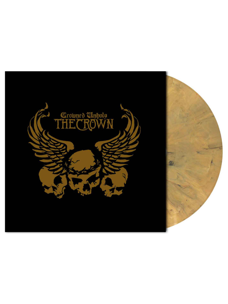 THE CROWN - Crowned Unholy * LP GOLD *