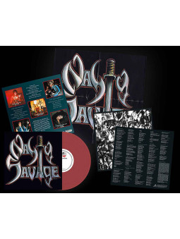 NASTY SAVAGE - Nasty Savage *  LP Red *