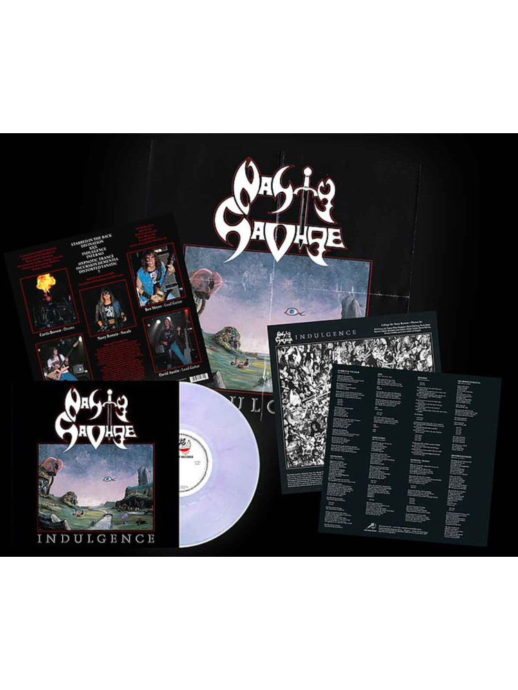 NASTY SAVAGE - Indulgence * LP Purple *