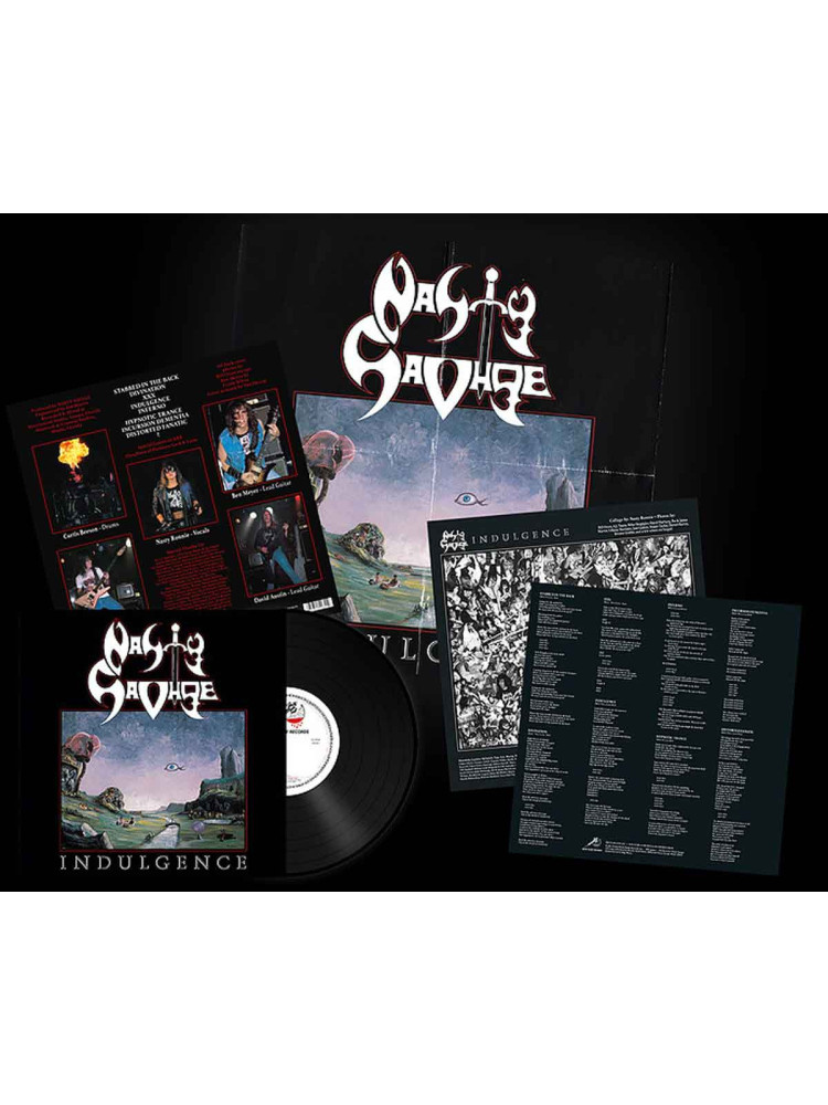 NASTY SAVAGE - Indulgence * LP *