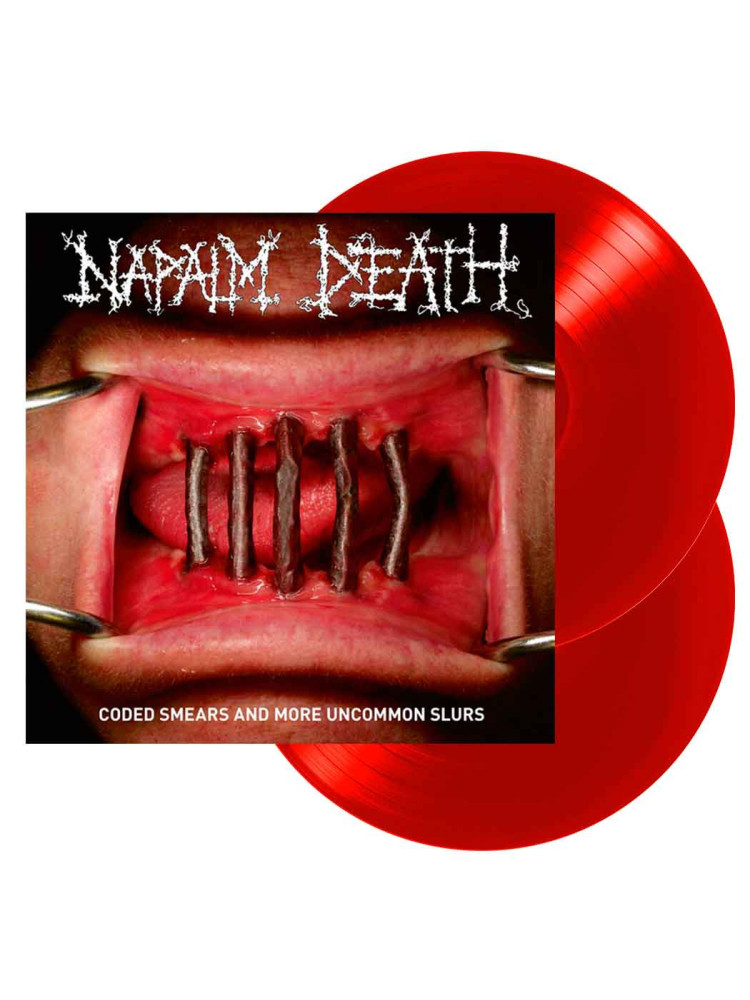 NAPALM DEATH - Coded Smears and More Uncommon Slurs * 2xLP RED *
