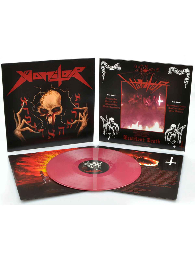 VOMITOR - Pestilent Death * LP Oxblood *