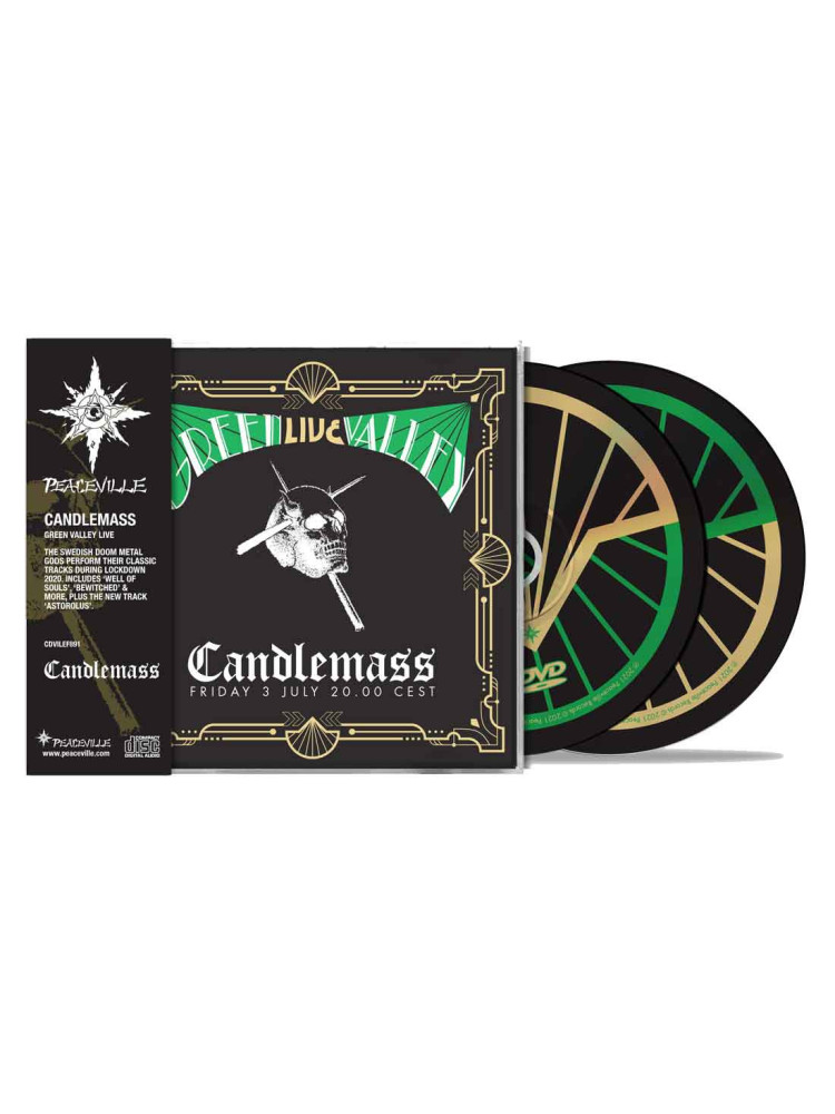 CANDLEMASS - Green Valley Live * CD+DVD *