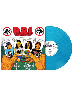 D.R.I. - 4 Of A Kind * LP LTD Clear Azure *