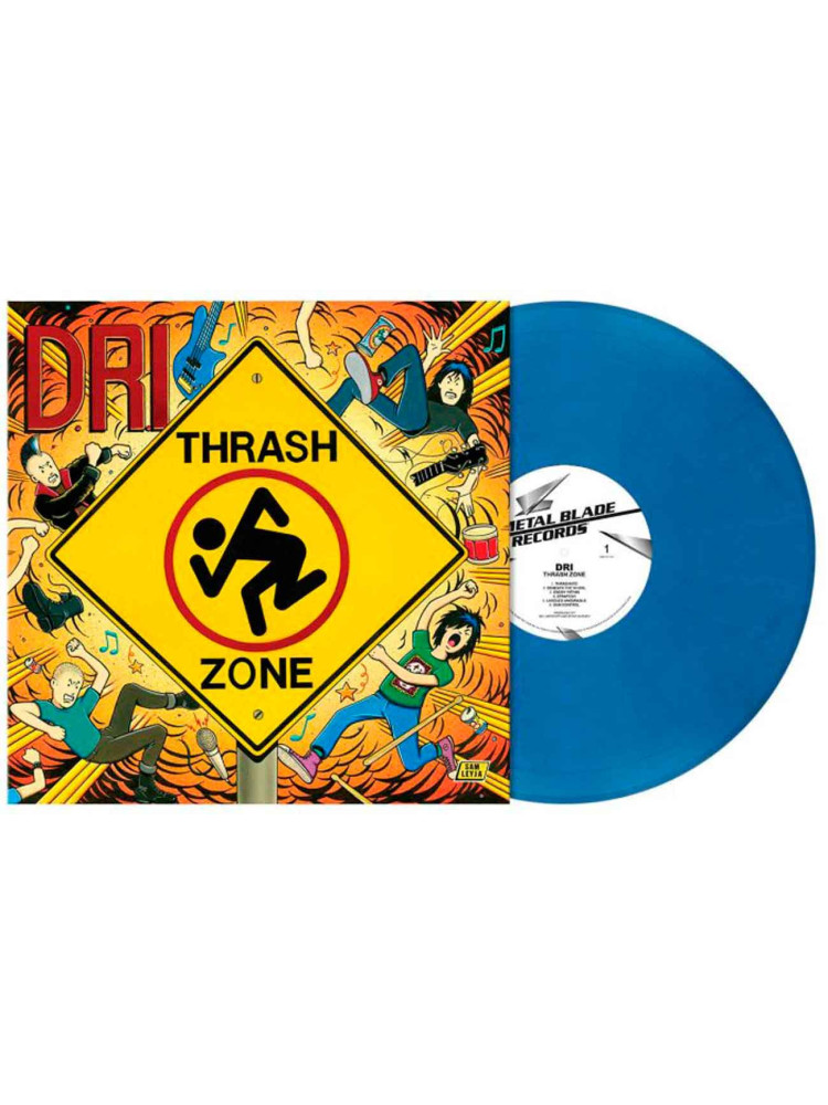 D.R.I. - Thrash Zone * LP LTD Blue *