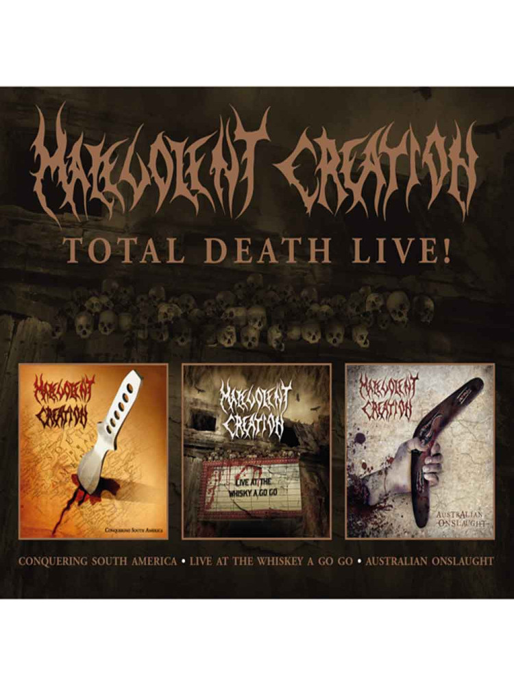 MALEVOLENT CREATION - Total Death Live * BOX *