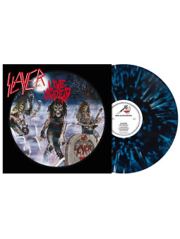 SLAYER - Live Undead * LP Blue White *