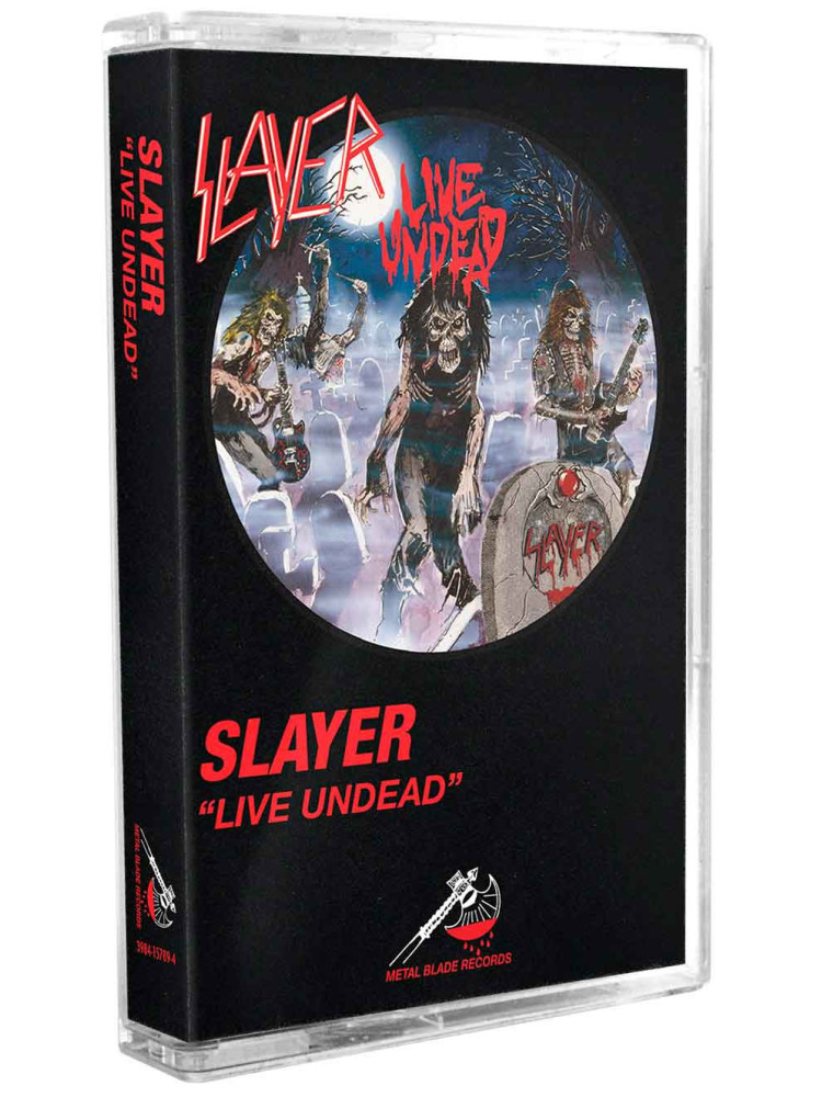 SLAYER - Live Undead * TAPE *