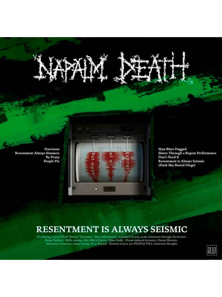 NAPALM DEATH - Resentment is Always Seismic - A Final Throw of Throes * DIGI *