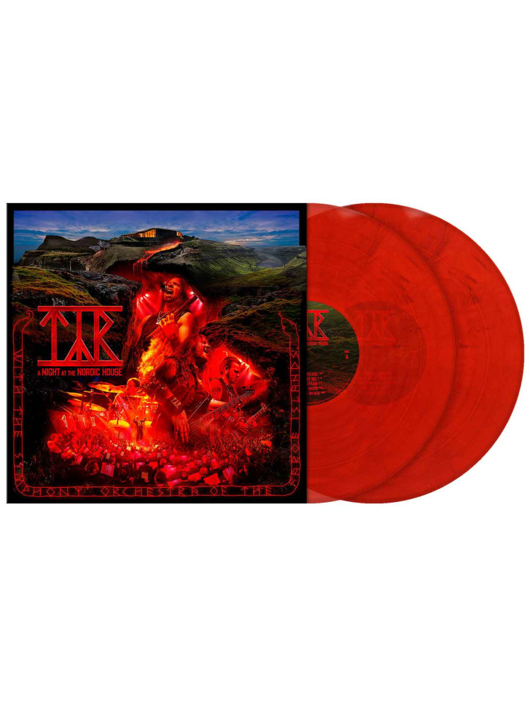 TÝR - A Night At The Nordic House * 2xLP RED *