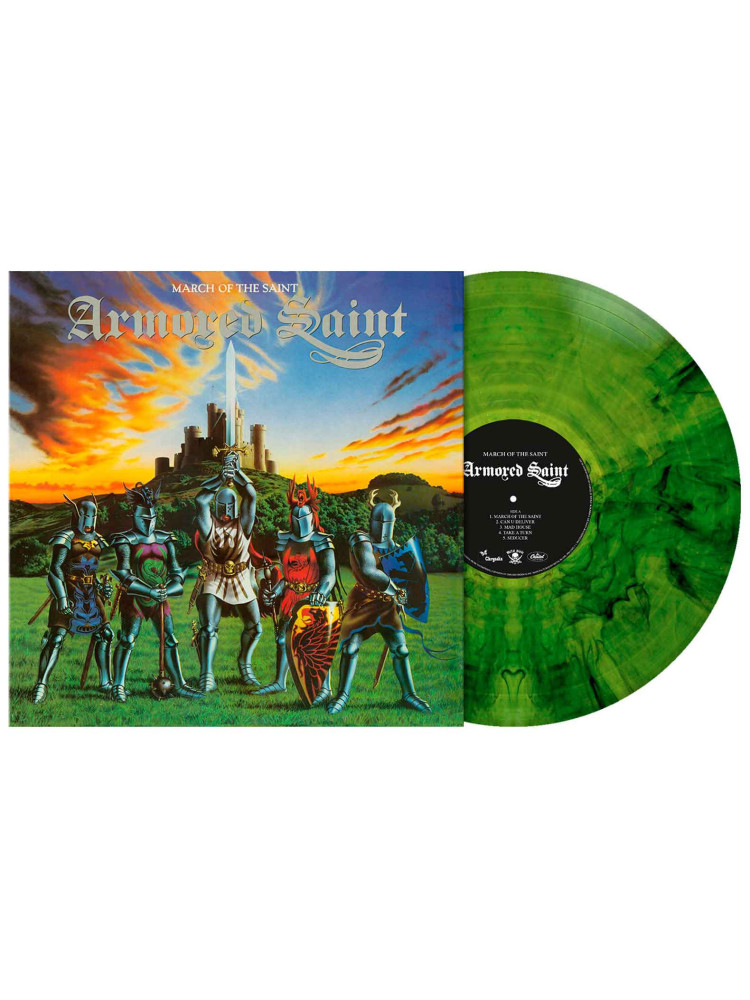 ARMORED SAINT - March Of The Saint * LP GREEN *