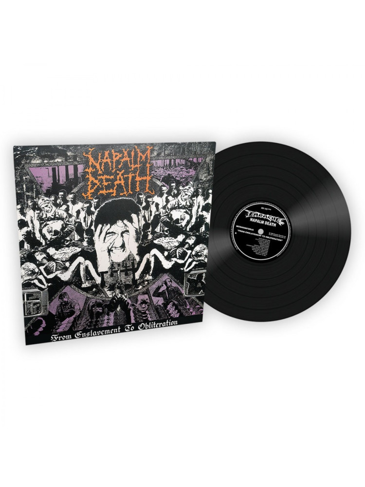 NAPALM DEATH - From Enslavement To Obliteration * LP *