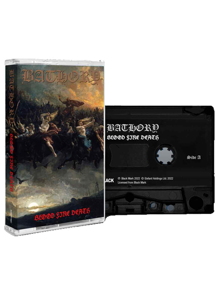 BATHORY - Blood Fire Death * TAPE *