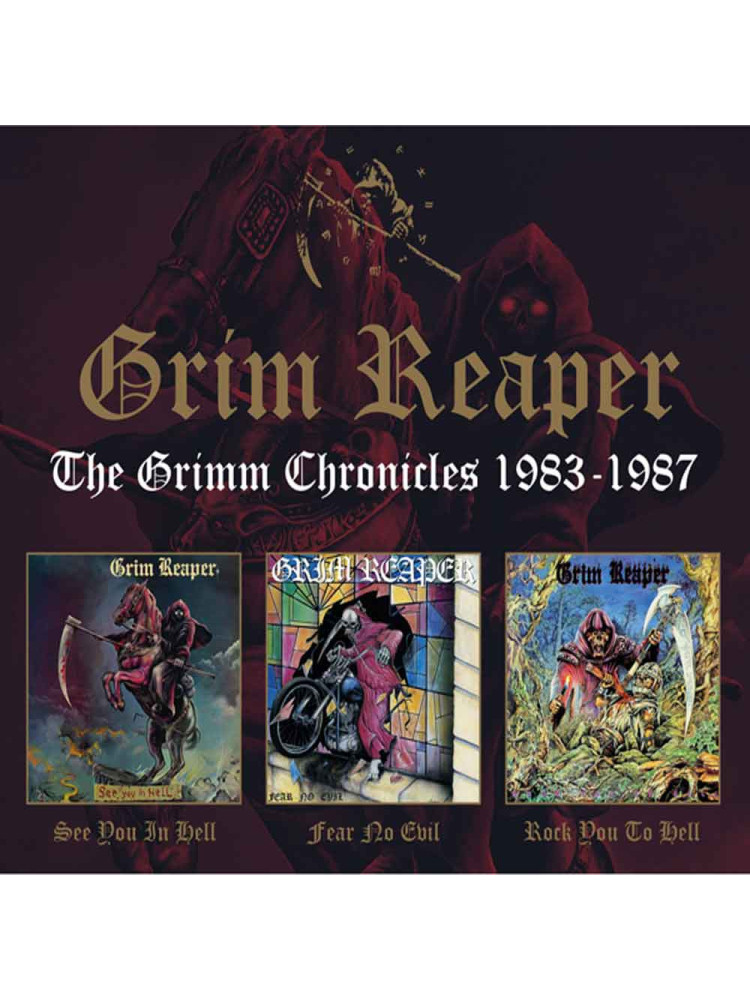 GRIM REAPER - The Grimm Chronicles 1983-1987 * 3xCD *