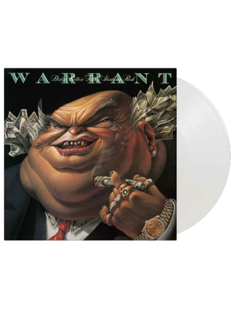 WARRANT - Dirty Rotten Filthy Stinking Rich * LP Clear *