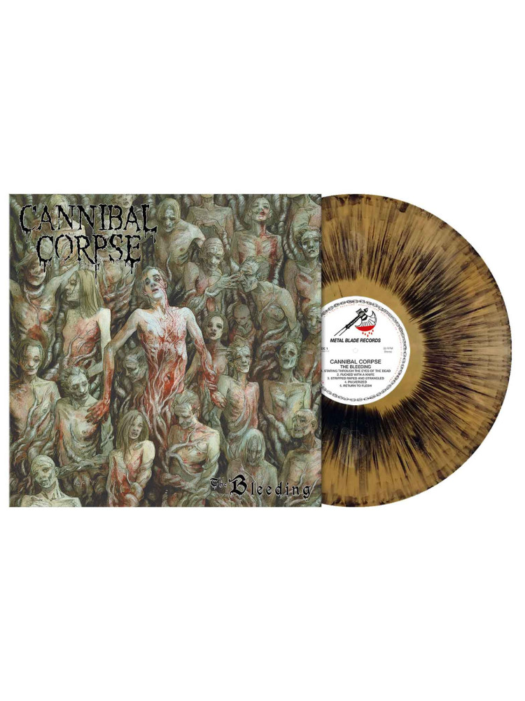 CANNIBAL CORPSE - The Bleeding * LP Ltd Gold/Black *