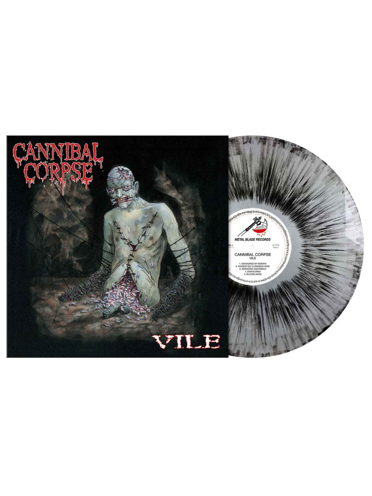 CANNIBAL CORPSE - Vile * LP Ltd Silver/Black *