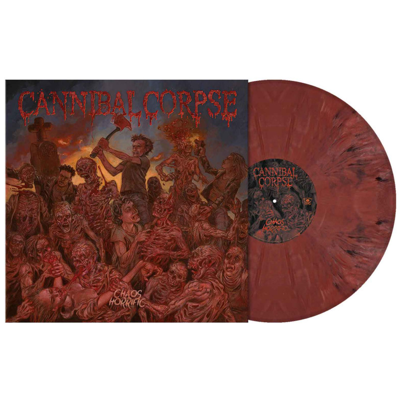 CANNIBAL CORPSE - Chaos Horrific * LP Burned Flesh *