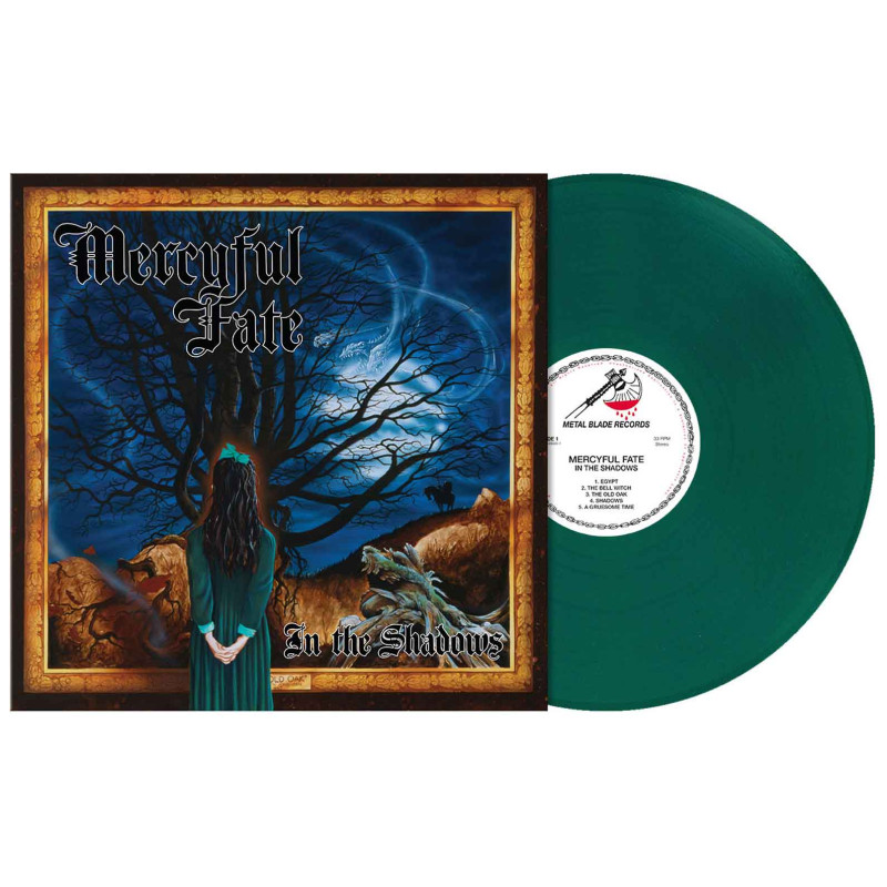 MERCYFUL FATE - In The Shadows * LP Ltd TEAL GREEN *