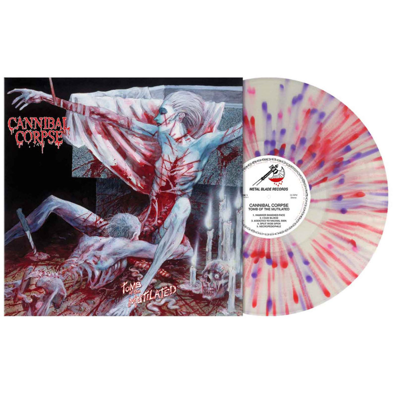CANNIBAL CORPSE - Tomb Of The Mutilated * LP Ltd SPLATTER *