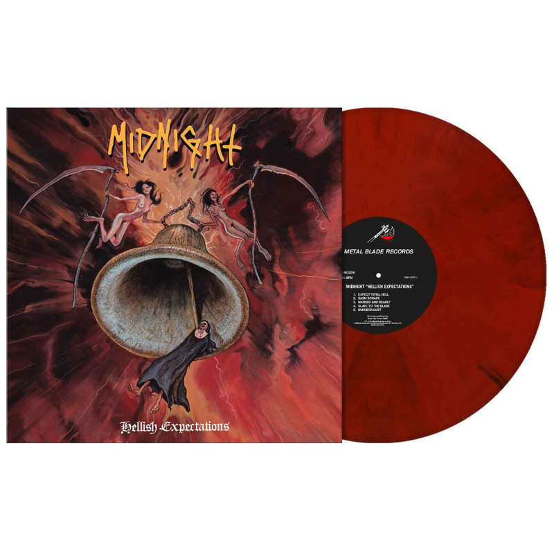 MIDNIGHT - Hellish Expectations * LP Red w/Black Smoke *