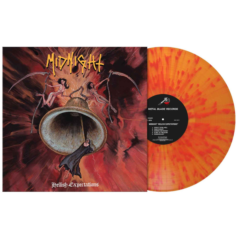 MIDNIGHT - Hellish Expectations * LP Orange Red *