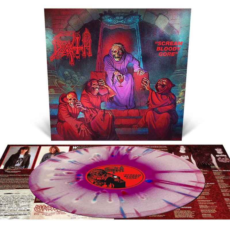 DEATH - Scream Blody Gore * LP Tri-Color *