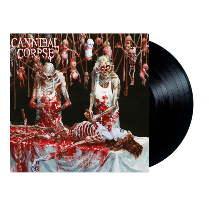 CANNIBAL CORPSE - Butchered At Birth * LP *