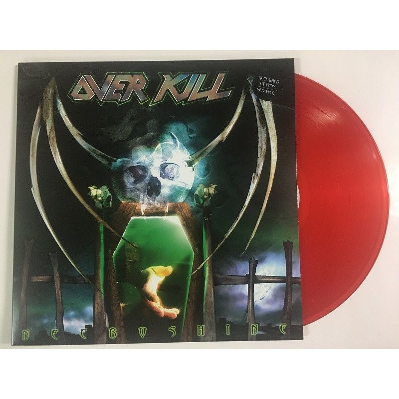 OVERKILL - Necroshine * LP red*