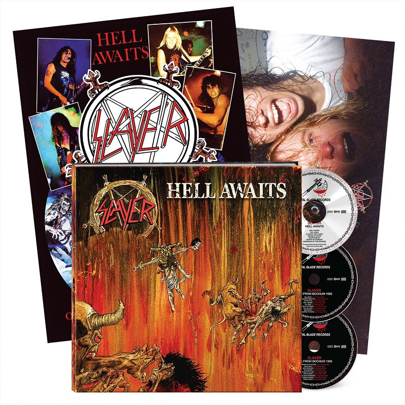SLAYER - Hell Awaits (40th Anniversary) * 3xCD EARBOOK *